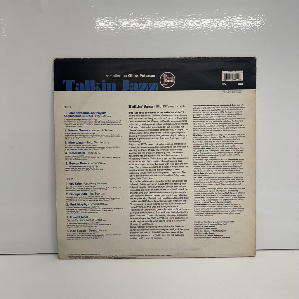 Talkin' Jazz (Themes From The Black Forest) - V/A Vinyl LP