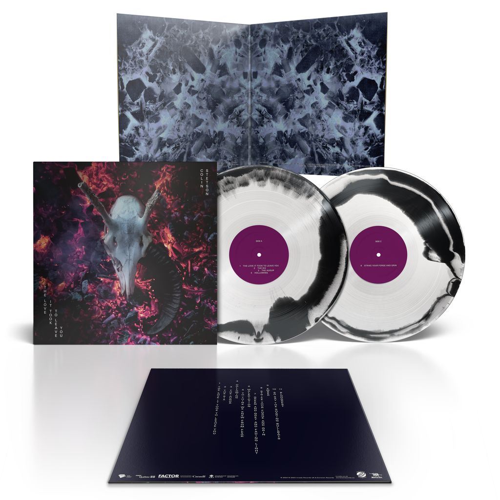 Colin Stetson - The Love It Took To Leave You 2x Black & White Swirl Vinyl LP Reissue