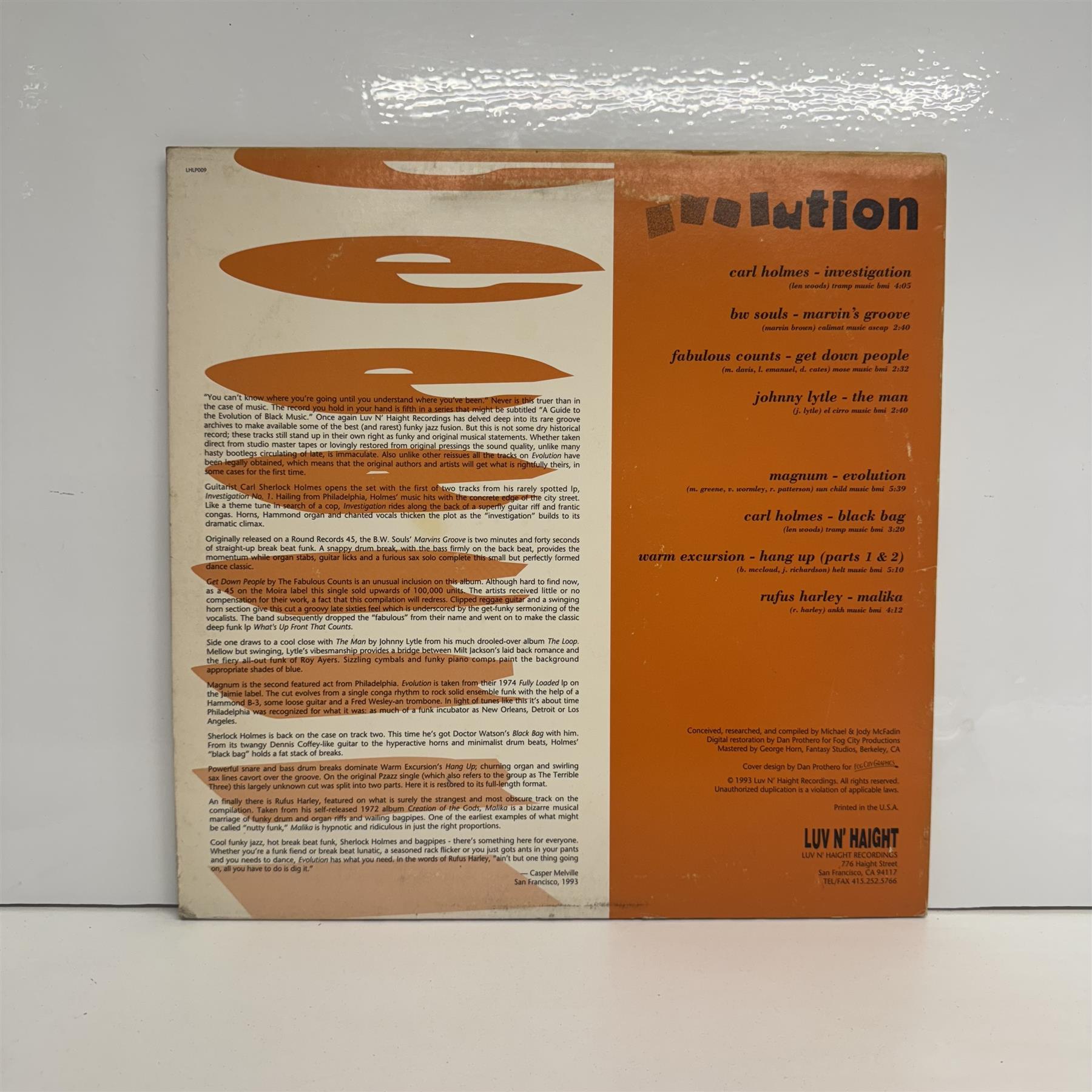 Evolution - V/A Vinyl LP
