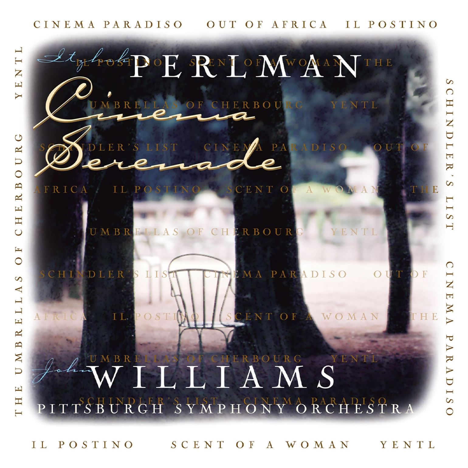 Itzhak Perlman & John Williams - Cinema Serenade Limited Edition 180G Aquamarine Vinyl LP Reissue