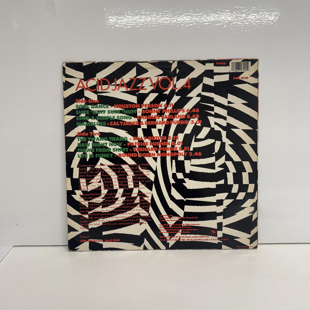 Acid Jazz Vol. 4 - V/A Vinyl LP