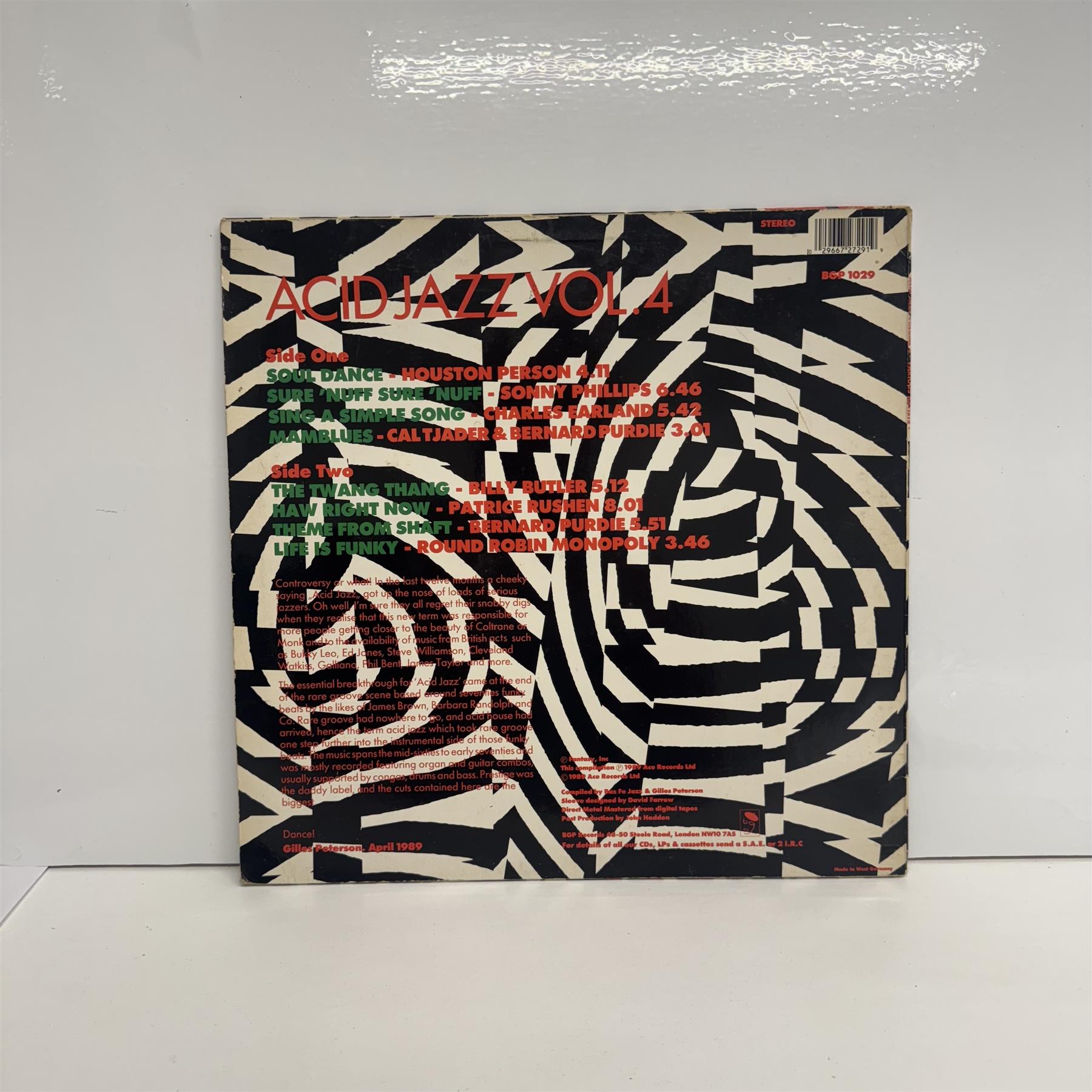 Acid Jazz Vol. 4 - V/A Vinyl LP