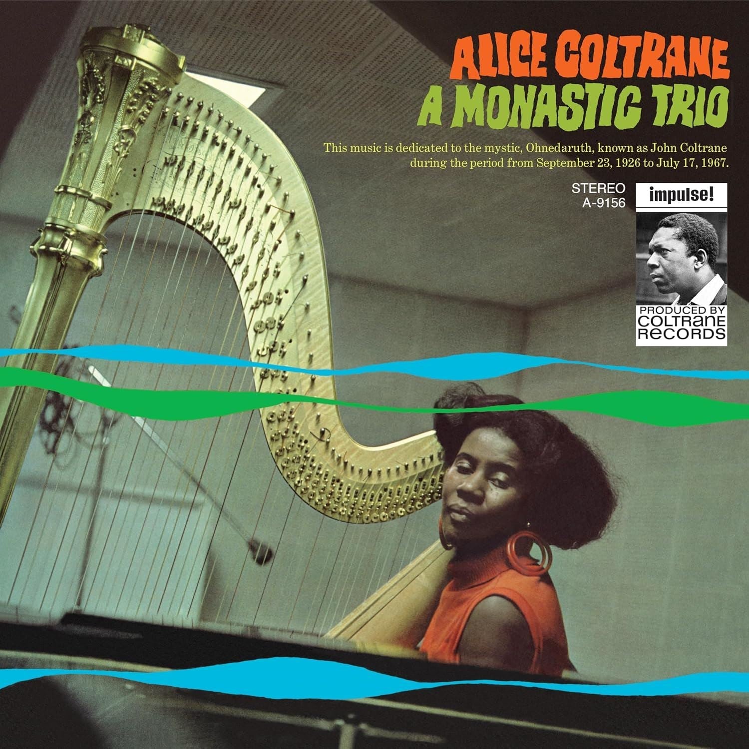 Alice Coltrane - A Monastic Trio 180G Vinyl LP Reissue