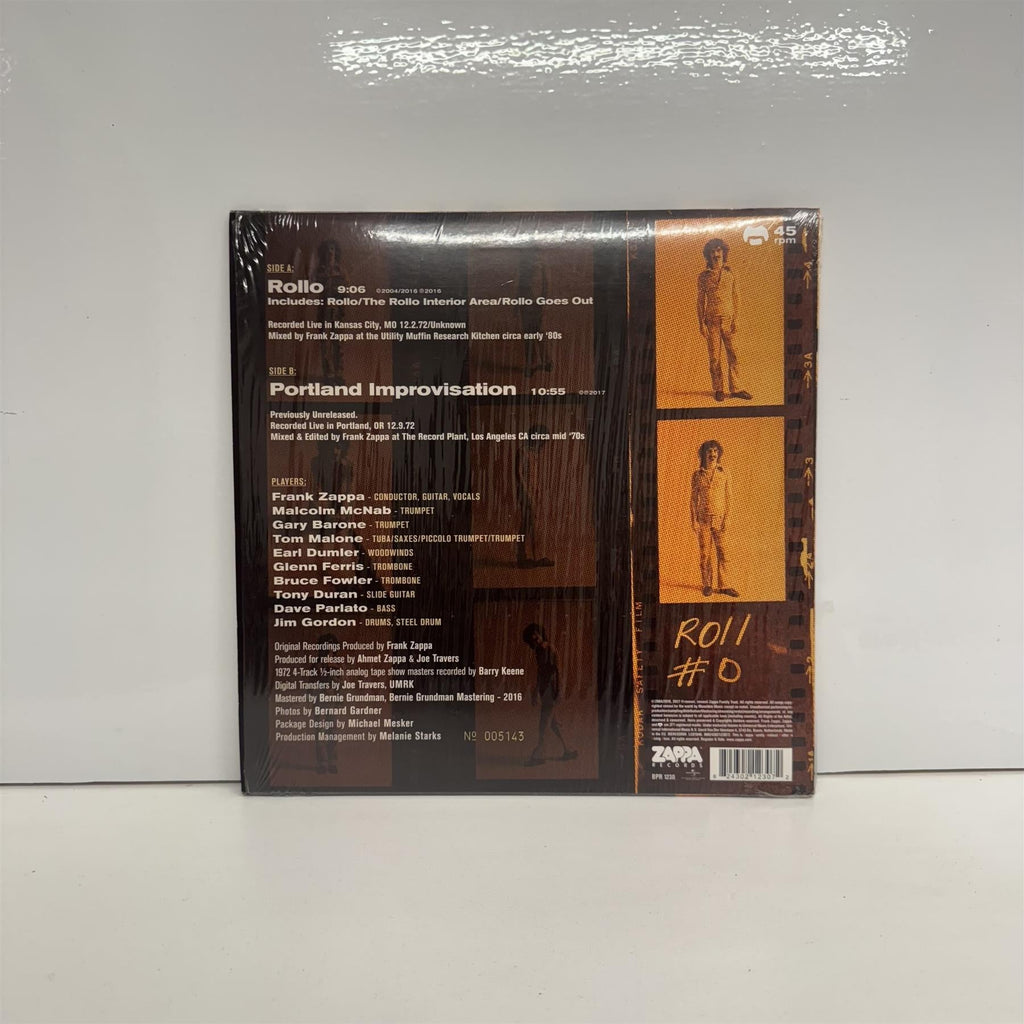 Frank Zappa - Rollo Limited Edition 10" Clear Vinyl EP