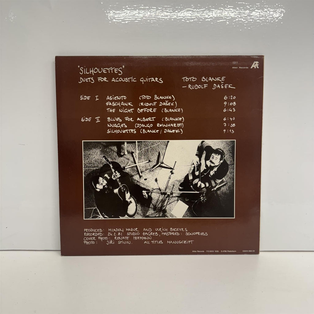 Toto Blanke, Rudolf Dašek - Silhouettes - Duets For Acoustic Guitars Vinyl LP