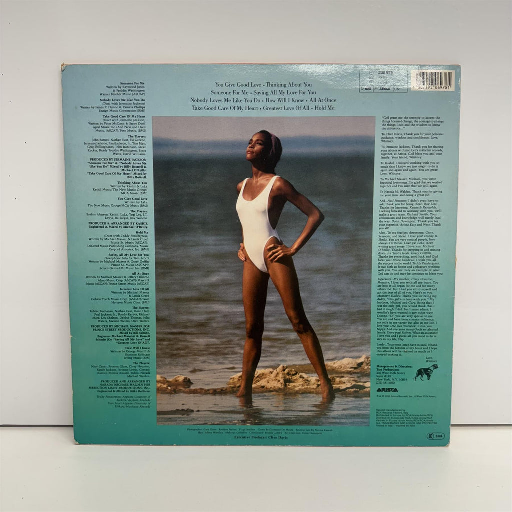 Whitney Houston - Whitney Houston Vinyl LP