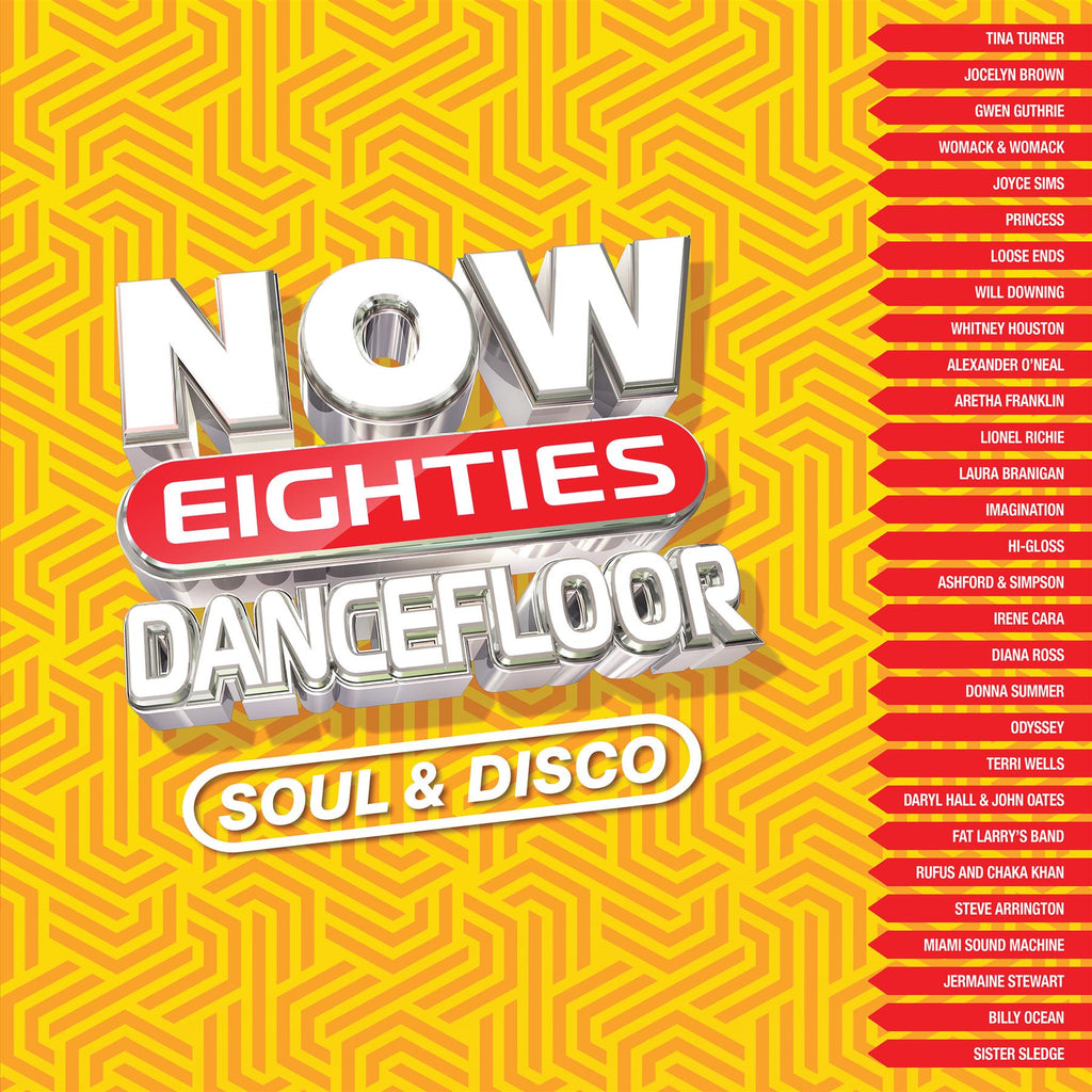 NOW That’s What I Call 80s Dancefloor: SOUL & DISCO - V/A 2x Yellow / Orange Vinyl LP