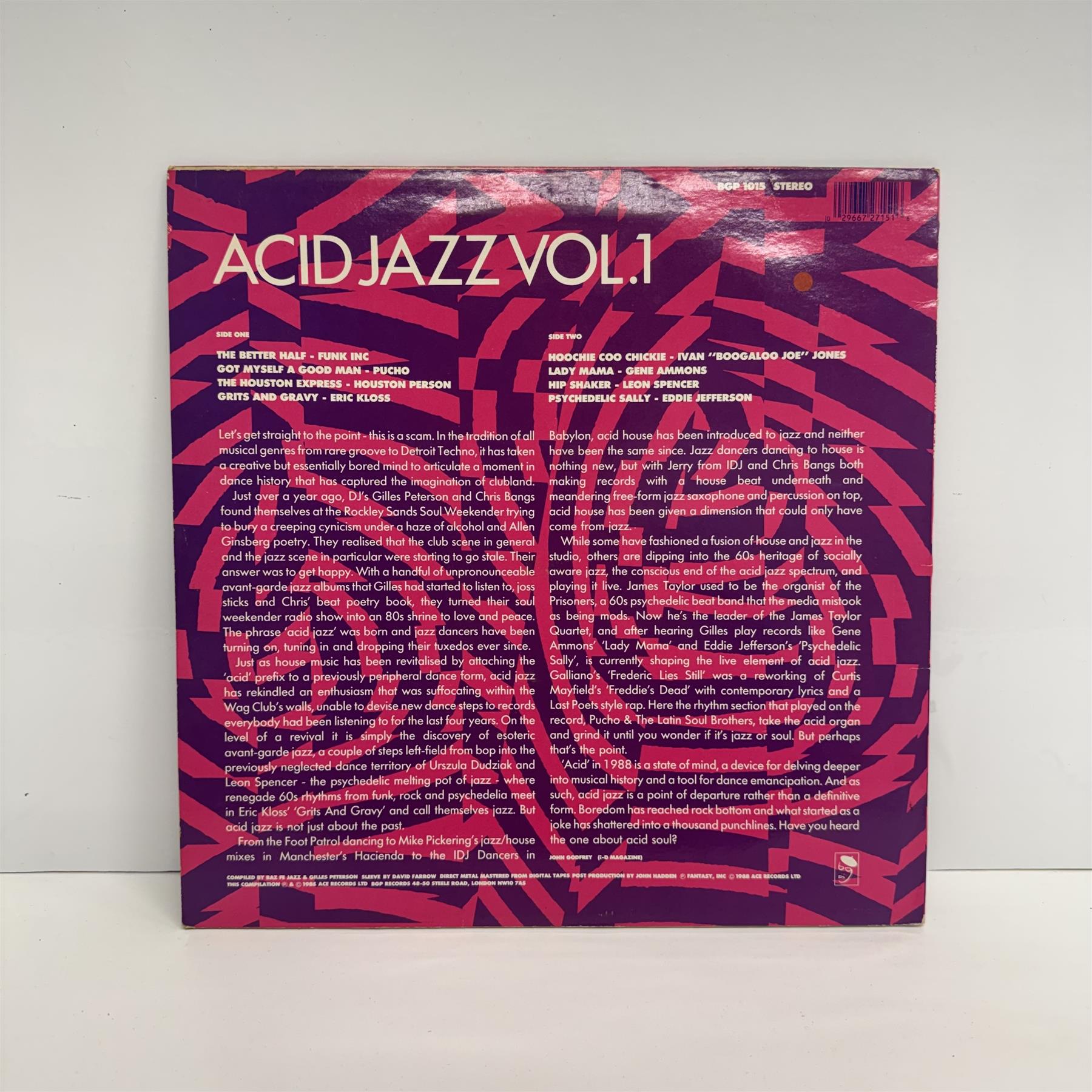 V/A - Acid Jazz Vol. 1 Vinyl LP
