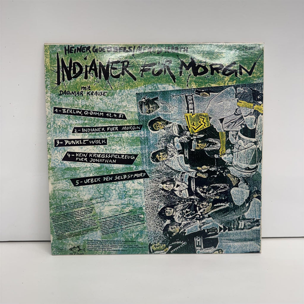 Heiner Goebbels  - Der Durchdrungene Mensch / Indianer Für Morgen Vinyl LP