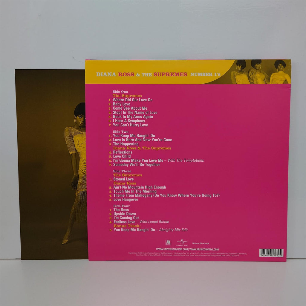 Diana Ross & The Supremes - The #1's 2x 180G Vinyl LP Remastered
