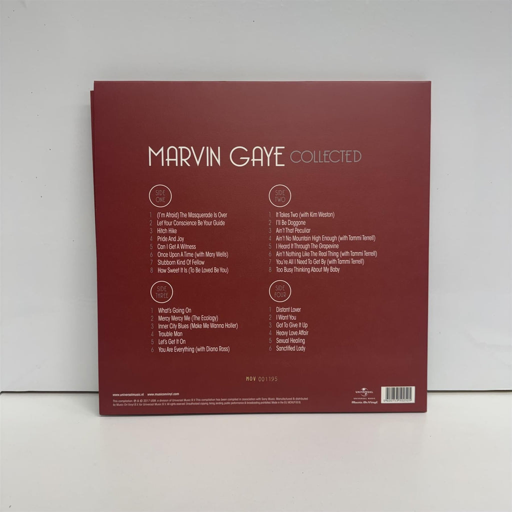 Marvin Gaye - Collected Limited Numbered 2x 180G Red / Blue Vinyl LP