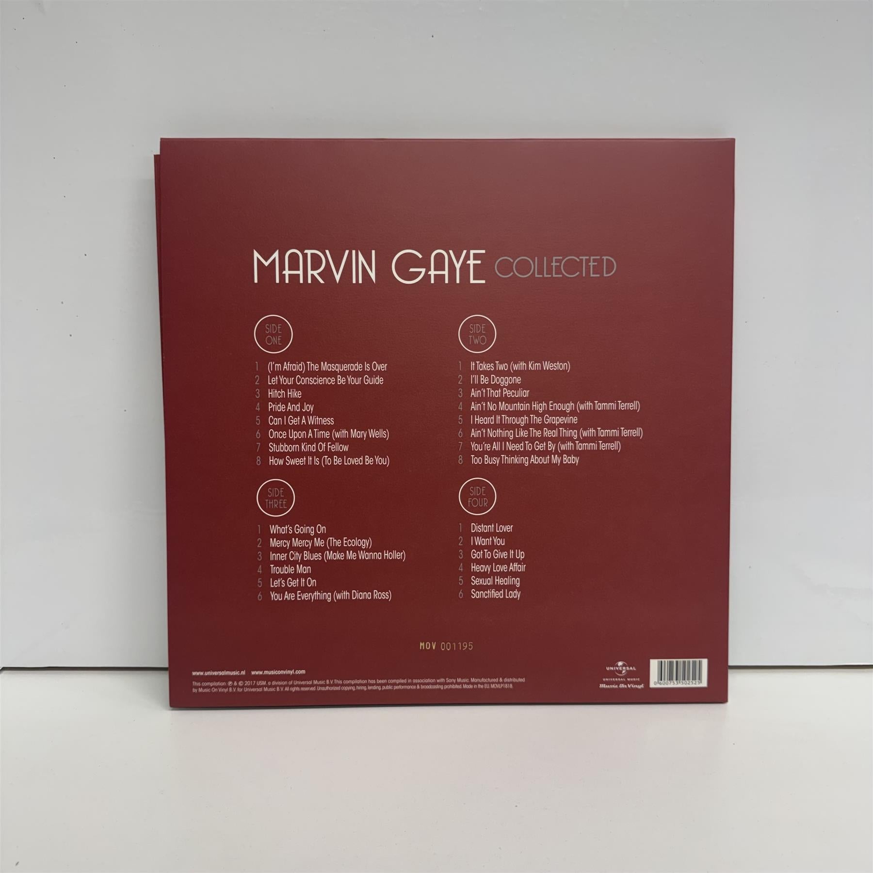 Marvin Gaye - Collected Limited Numbered 2x 180G Red / Blue Vinyl LP