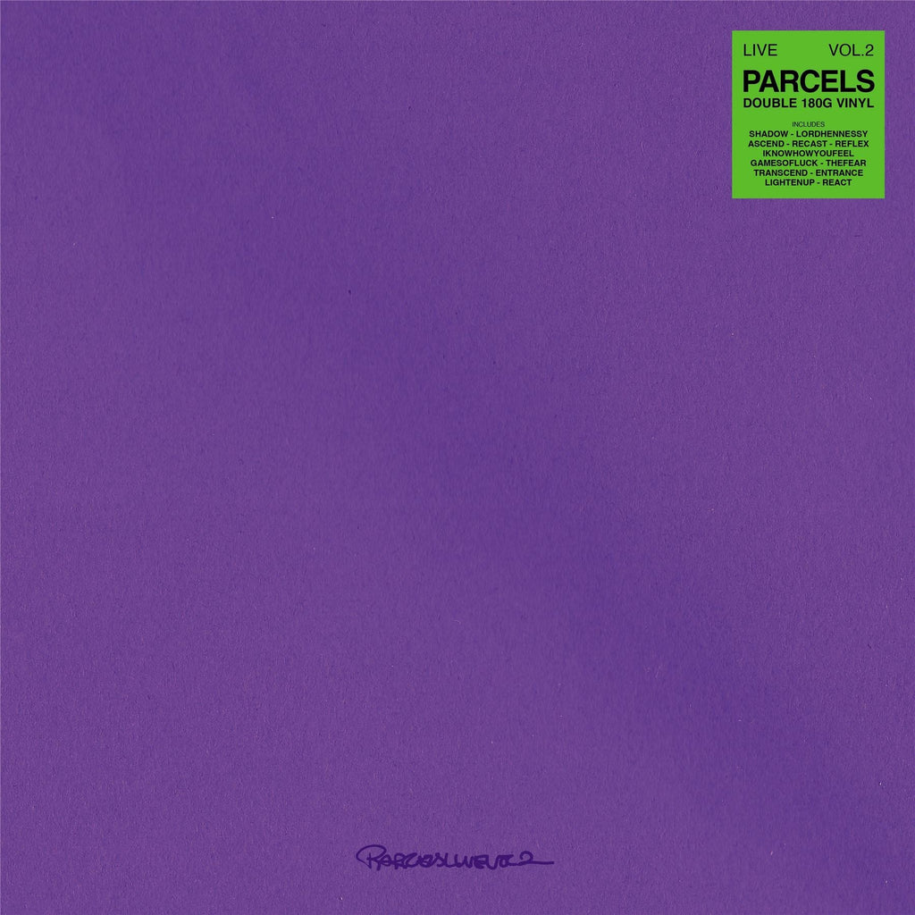 Parcels - Live Vol 2 2x 180G Vinyl LP