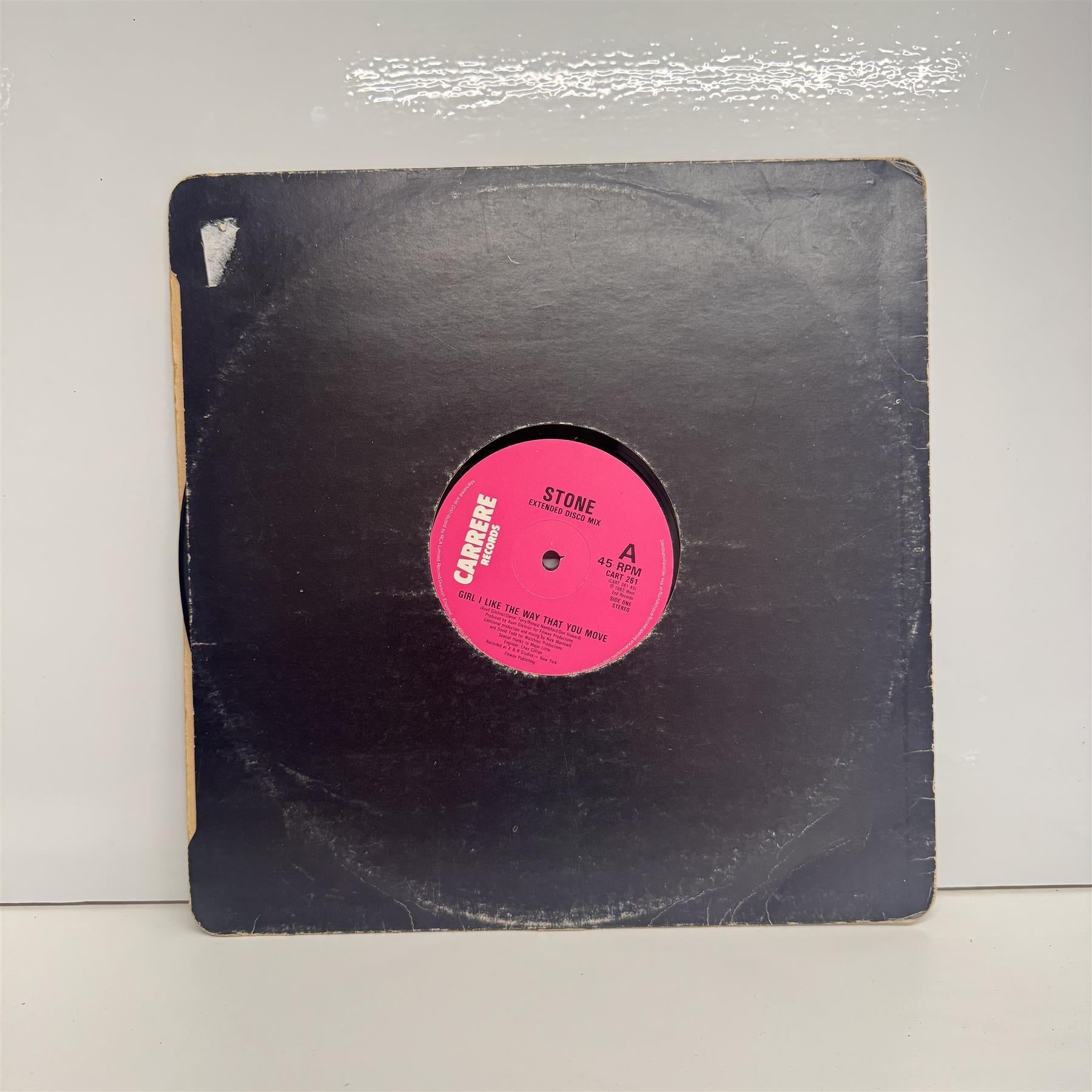 Stone - Girl I Like The Way That You Move 12" Vinyl Single