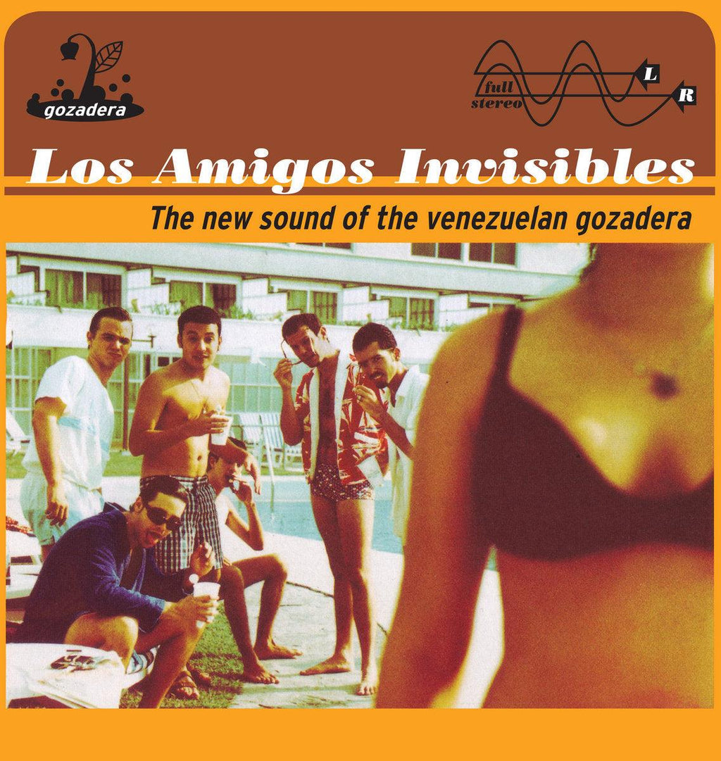 Los Amigos Invisibles - The New Sound of the Venezuelan Gozadera 2x Tequila Sunrise Orange Vinyl LP