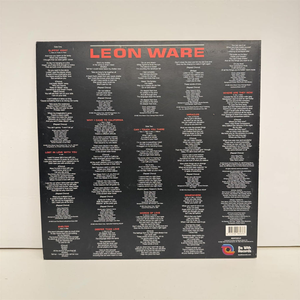 Leon Ware - Leon Ware Vinyl LP Reissue