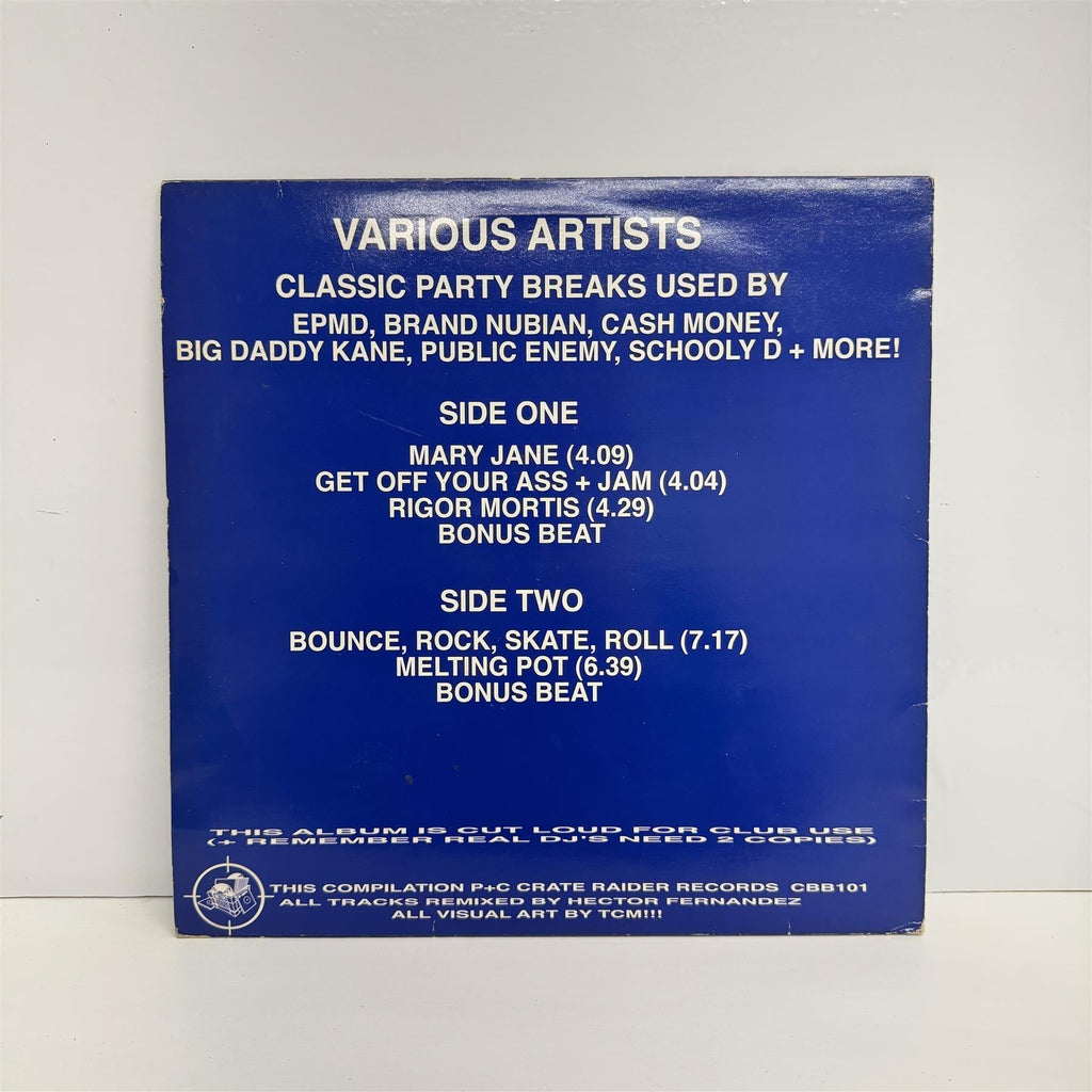 V/A - Back To The Old School - Classic Dancefloor Breaks Vol 1 Vinyl LP