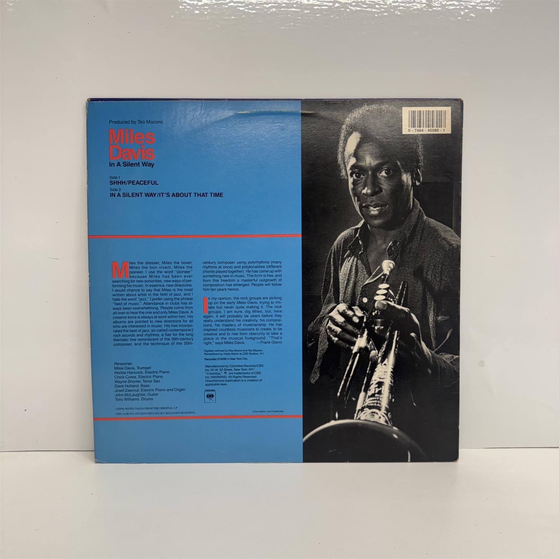 Miles Davis - In A Silent Way Vinyl LP