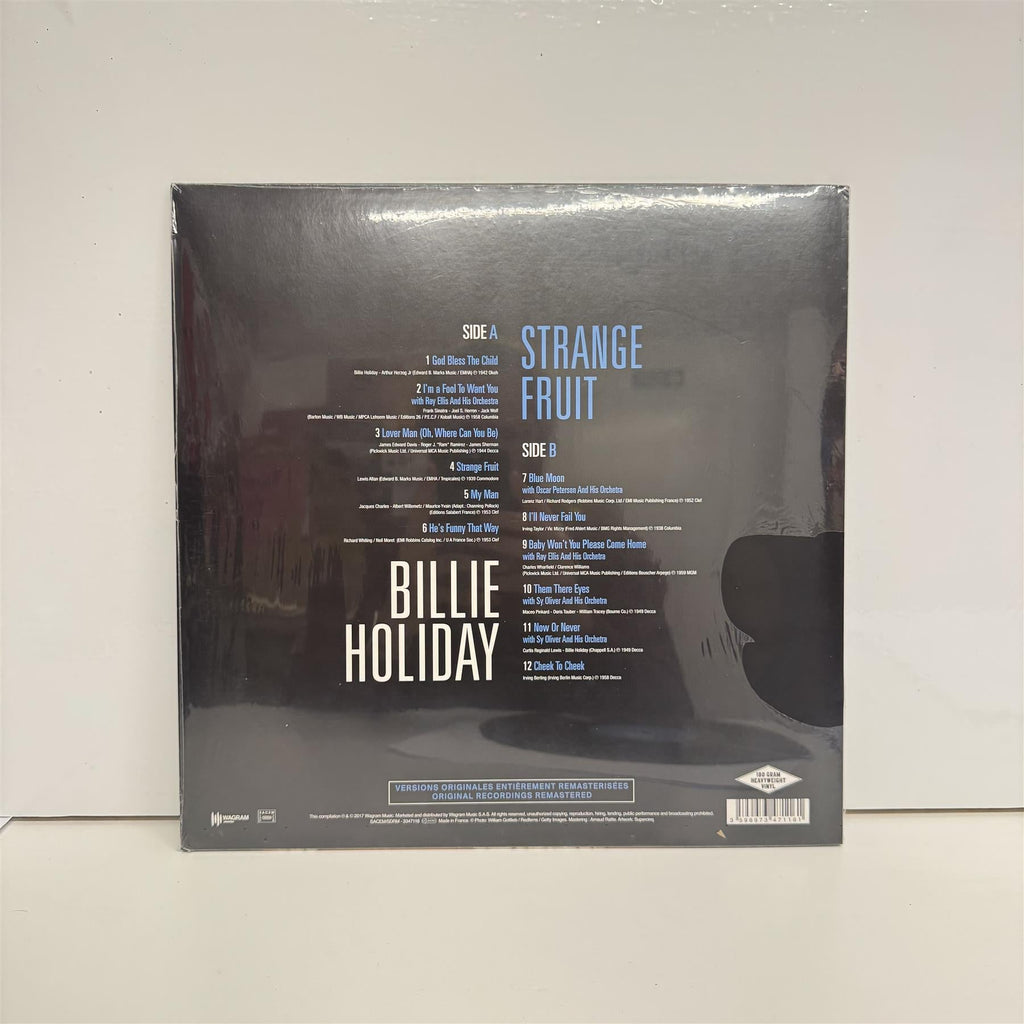 Billie Holiday - Strange Fruit Vinyl LP Reissue