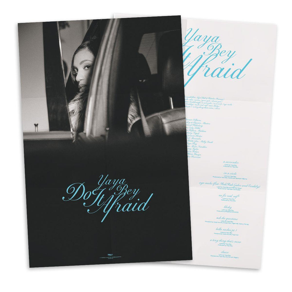 Yaya Bey - do it afraid 2x Liquid Gold Vinyl LP + Poster