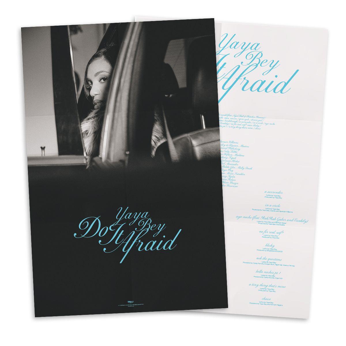 Yaya Bey - do it afraid 2x Liquid Gold Vinyl LP + Poster