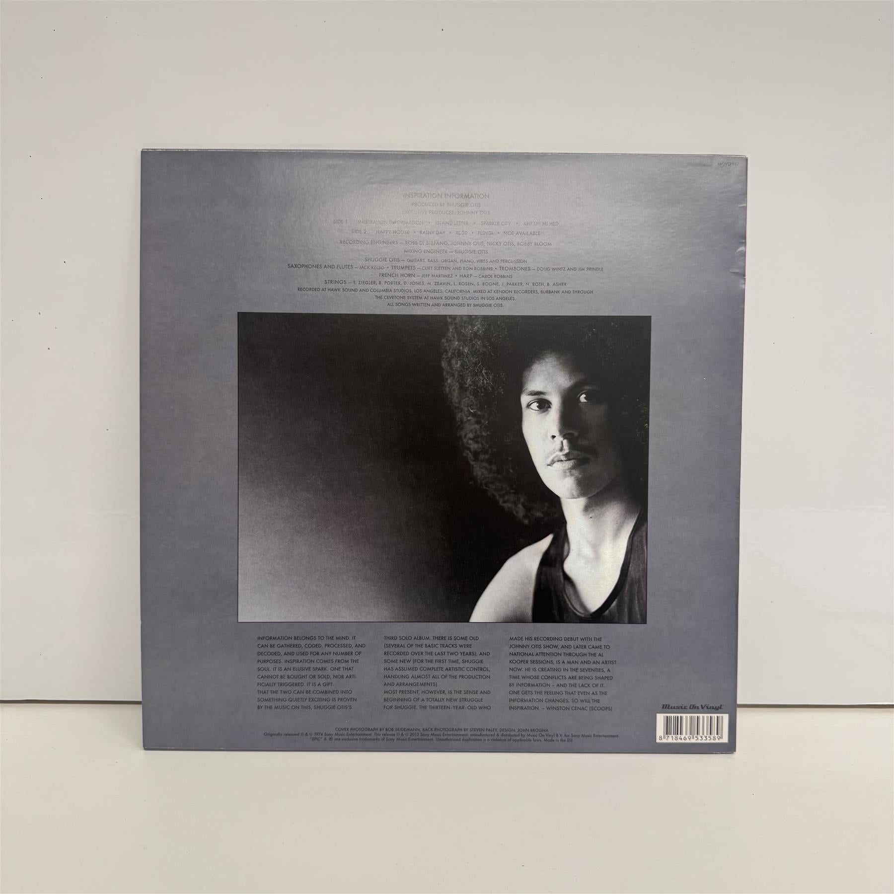 Shuggie Otis - Inspiration Information 180G Vinyl LP Reissue