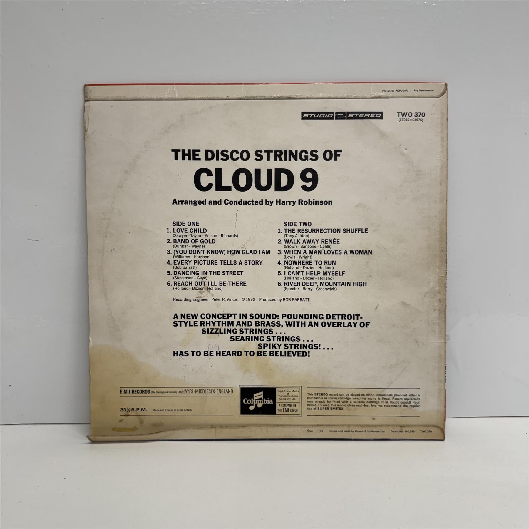Cloud 9 - The Disco Strings Of Cloud 9 Vinyl LP