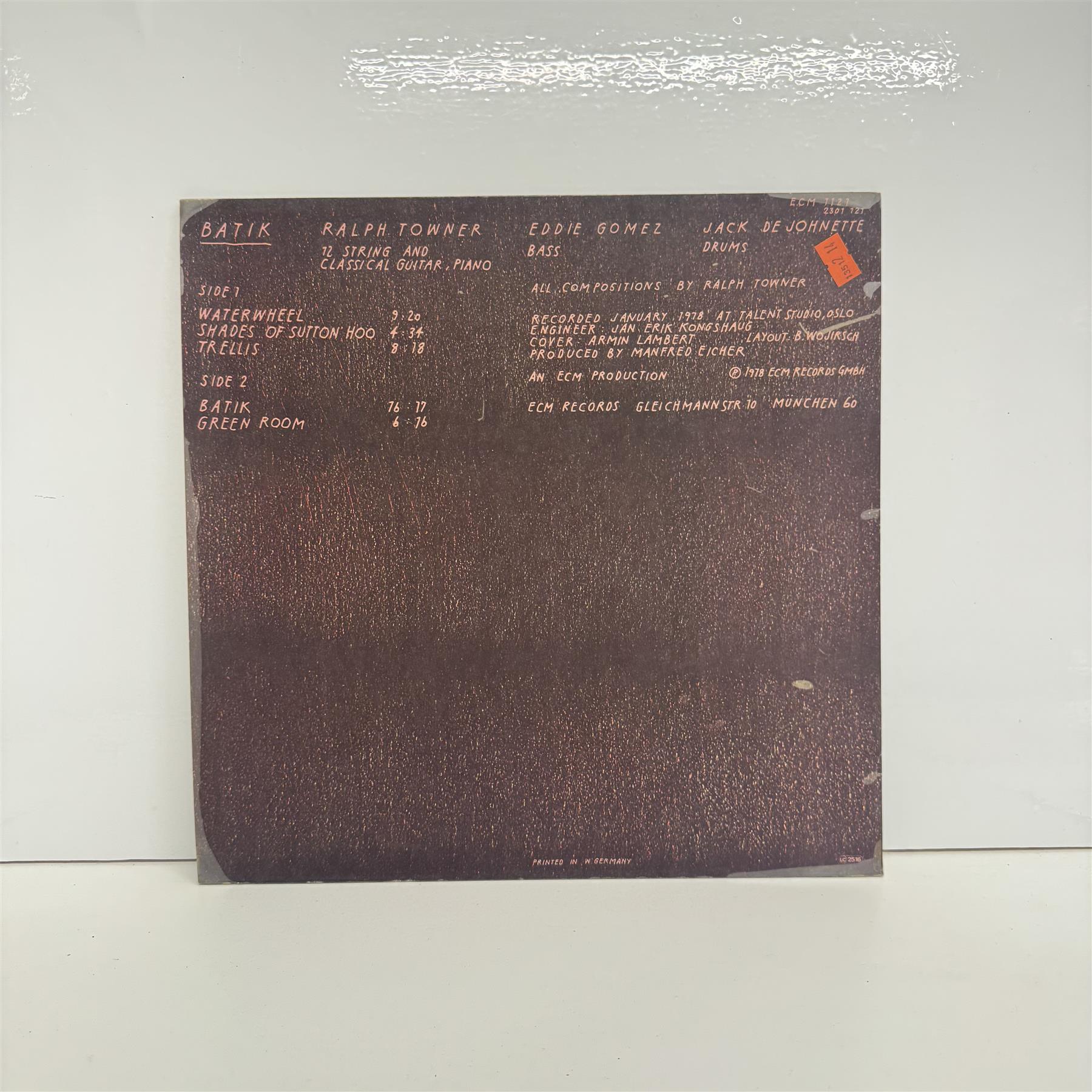 Ralph Towner - Batik Vinyl LP
