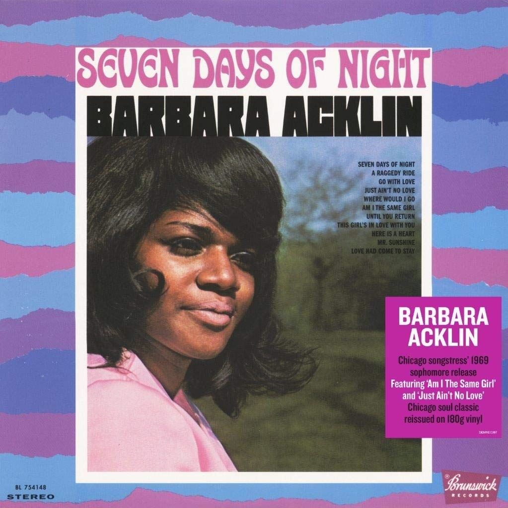 Barbara Acklin - Seven Days Of Night 180G Vinyl LP Reissue