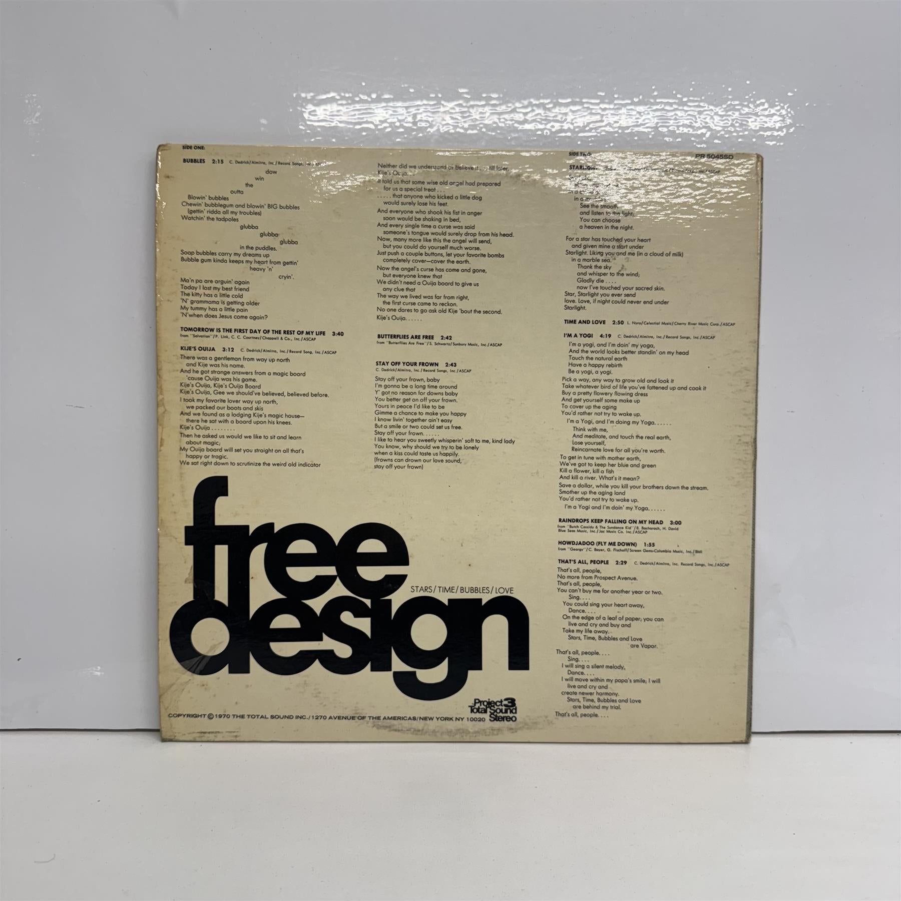 Free Design - Stars / Time / Bubbles / Love Vinyl LP
