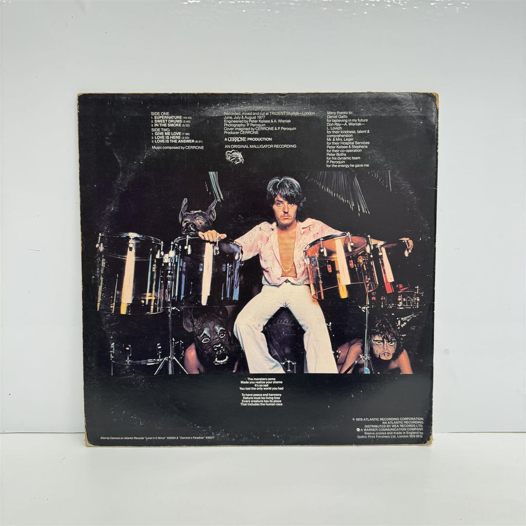 Cerrone - Cerrone 3 - Supernature Vinyl LP