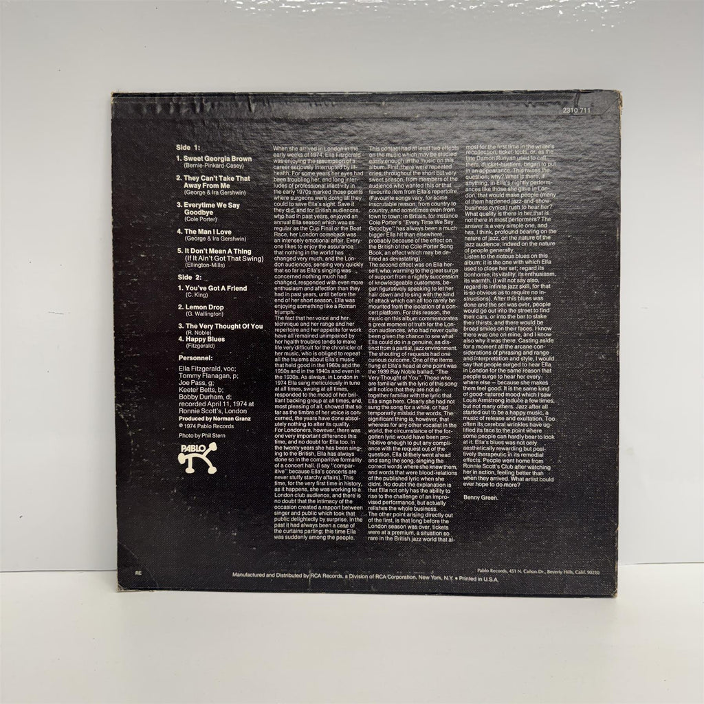 Ella Fitzgerald - Ella In London Vinyl LP