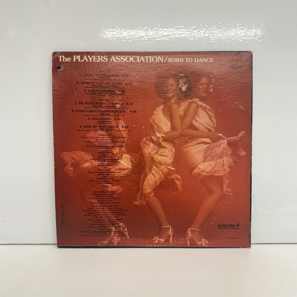The Players Association - Born To Dance Vinyl LP