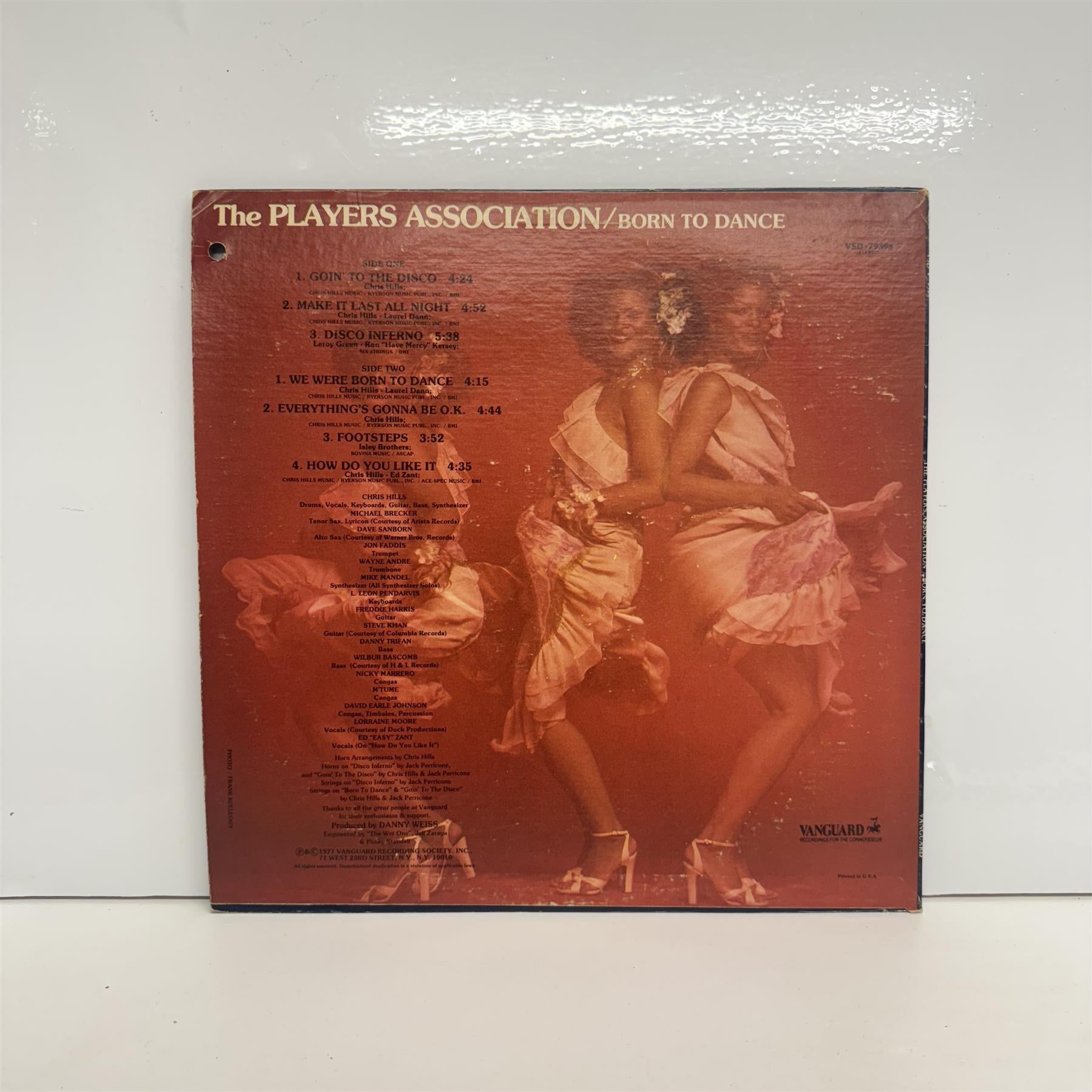 The Players Association - Born To Dance Vinyl LP