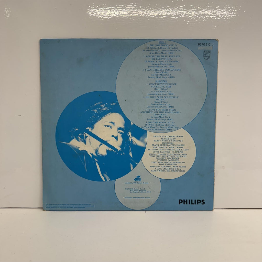 Barry White - Can't Get Enough Vinyl LP