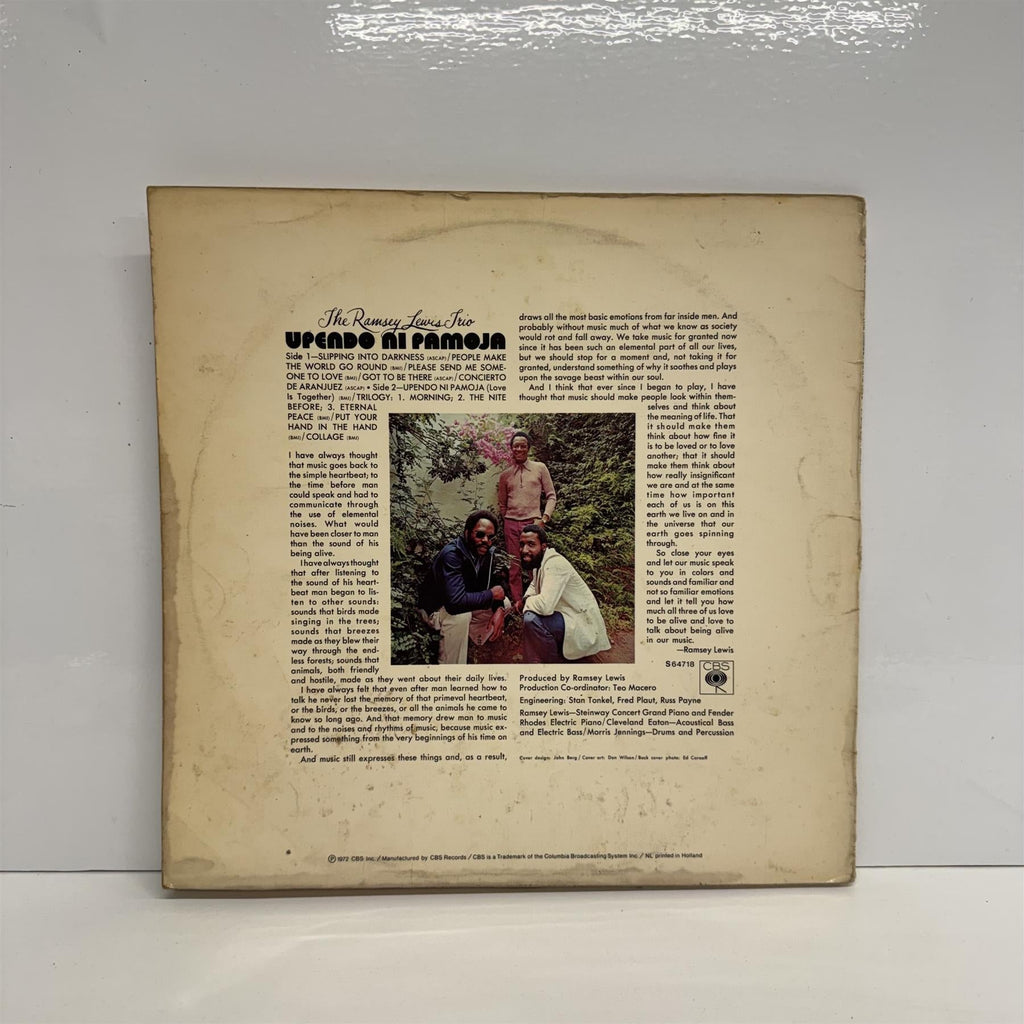The Ramsey Lewis Trio - Upendo Ni Pamoja Vinyl LP