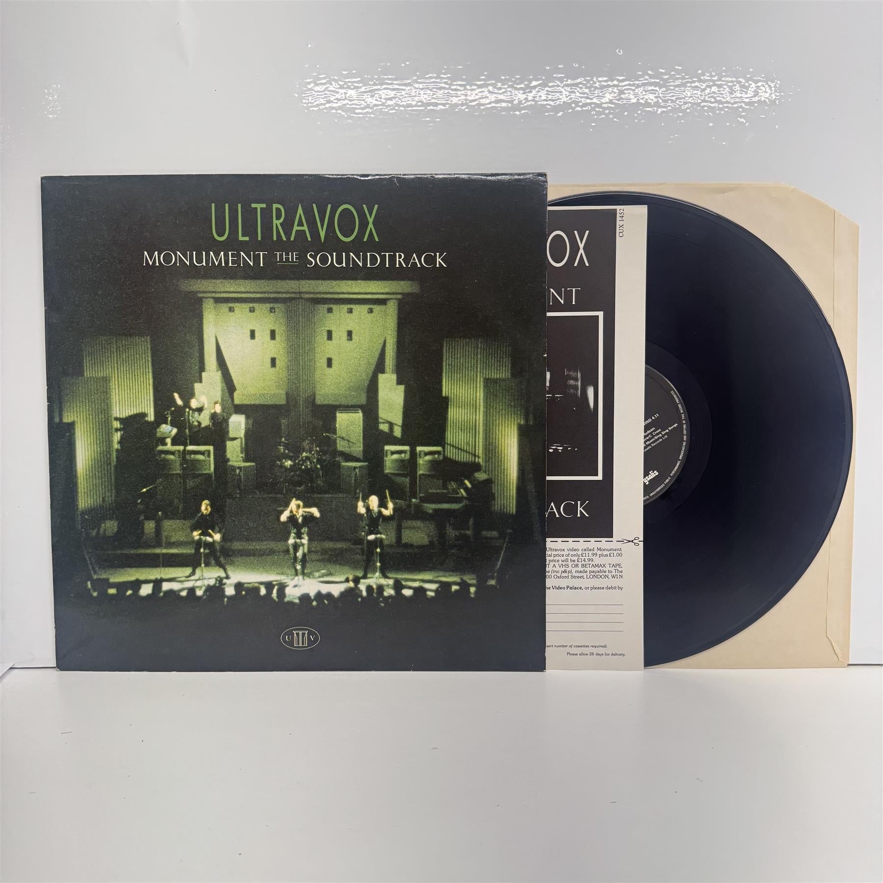 Ultravox - Monument The Soundtrack Vinyl LP